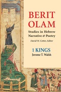 Cover: Berit Olam: 1 Kings - Liturgical Press