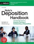 Cover: Nolo's Deposition Handbook - NOLO