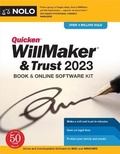 Cover: Quicken Willmaker & Trust 2023 - NOLO