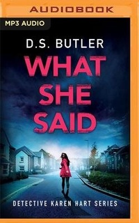 Enlarge image Cover: What She Said - Brilliance Audio