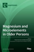 Cover: Magnesium and Microelements in Older Persons - MDPI AG