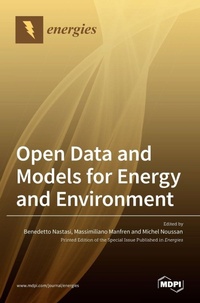 Enlarge image Cover: Open Data and Models for Energy and Environment - MDPI AG