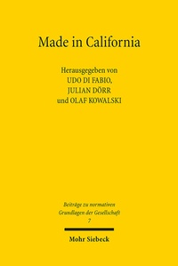 Abbildung von: Made in California - Mohr Siebeck