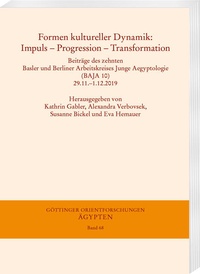 Enlarge image Cover: Formen kultureller Dynamik: Impuls - Progression - Transformation - Harrassowitz Verlag