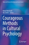 Cover: Courageous Methods in Cultural Psychology - Springer