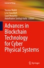 Cover: Advances in Blockchain Technology for Cyber Physical Systems - Springer
