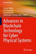 Cover: Advances in Blockchain Technology for Cyber Physical Systems - Springer