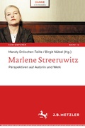 Cover: Marlene Streeruwitz - J.B. Metzler