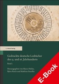 Cover: Gedruckte deutsche Losb&uuml;cher des 15. und 16. Jahrhunderts - Hirzel