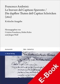 Cover: Francesco Andreini: Le bravure del Capitano Spavento / Die dapffere Thaten de&szlig; Capitan Schr&ouml;cken (1610) - Hirzel