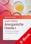Cover: Jander/Blasius | Anorganische Chemie I - Hirzel