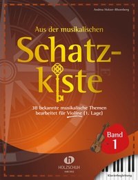 Abbildung von: Aus der musikalischen Schatzkiste 1 - Klavierbegleitung zu Violine - Editionen Halbig