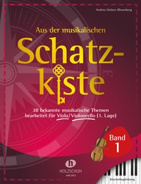 Abbildung von: Aus der musikalischen Schatzkiste 1 - Klavierbegleitung zu Viola/Violoncello - Editionen Halbig