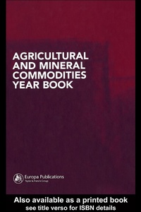 Abbildung von: Agricultural and Mineral Commodities Year Book - Routledge