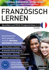 Abbildung von: Französisch lernen für Fortgeschrittene 1+2 (ORIGINAL BIRKENBIHL) - Klarsicht Verlag
