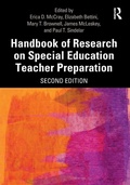 Cover: Handbook of Research on Special Education Teacher Preparation - Routledge