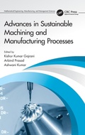 Cover: Advances in Sustainable Machining and Manufacturing Processes - CRC Press