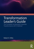 Cover: Transformation Leader's Guide - Routledge