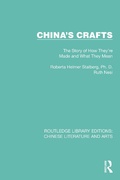 Cover: China's Crafts - Routledge