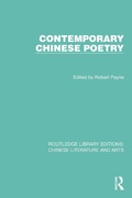 Cover: Contemporary Chinese Poetry - Routledge