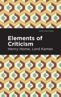 Cover: Elements of Criticism - Mint Editions