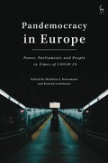 Cover: Pandemocracy in Europe - Hart Publishing