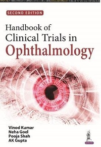 Enlarge image Cover: Handbook of Clinical Trials in Ophthalmology - Jaypee Brothers Medical Publishers