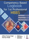 Cover: Competency Based Logbook for 1st Professional MBBS - Jaypee Brothers Medical Publishers