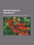 Cover: British Musical Biography - Rarebooksclub.com