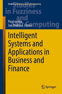 Enlarge image Cover: Intelligent Systems and Applications in Business and Finance - Springer