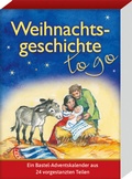 Cover: Weihnachtsgeschichte - to go - Kaufmann Verlag