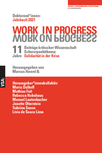 Abbildung von: WORK IN PROGRESS. WORK ON PROGRESS. - VSA