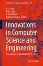 Cover: Innovations in Computer Science and Engineering - Springer