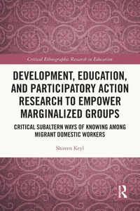 Enlarge image Cover: Development, Education, and Participatory Action Research to Empower Marginalized Groups - Routledge