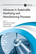 Cover: Advances in Sustainable Machining and Manufacturing Processes - CRC Press
