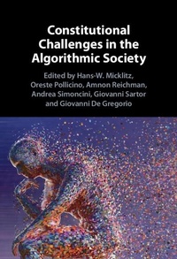 Enlarge image Cover: Constitutional Challenges in the Algorithmic Society - Cambridge University Press
