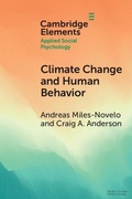 Cover: Climate Change and Human Behavior - Cambridge University Press