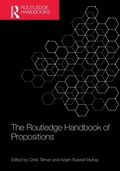 Cover: The Routledge Handbook of Propositions - Routledge