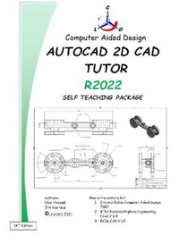 Abbildung von: The AutoCAD 2D Tutor Release 2022 Self Teaching Package: 50 - LCO CAD Consultants