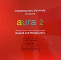Cover: AURA 2 2021: The Aura of Auras: The Art of Degard, Melissa Alley and essay by Prof Fae Brauer, Prof David Worrall - Degard