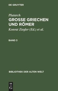 Cover: Grosse Griechen und R&ouml;mer. Band 3 - De Gruyter