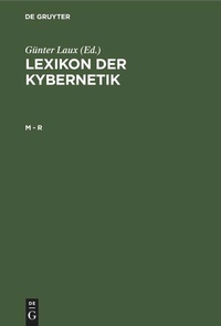 Enlarge image Cover: M - R - De Gruyter