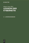 Cover: A - Z, Erg&auml;nzungsband - De Gruyter