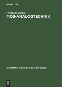 Enlarge image Cover: MOS-Analogtechnik - De Gruyter