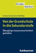 Cover: Von der Grundschule in die Sekundarstufe - Kohlhammer