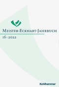 Cover: Meister-Eckhart-Jahrbuch - Kohlhammer