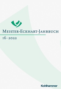 Abbildung von: Meister-Eckhart-Jahrbuch - Kohlhammer