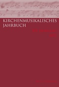 Cover: Kirchenmusikalisches Jahrbuch 105. Jahrgang 2021 - Brill Deutschland
