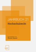 Cover: Hochschulrecht - NWV im Verlag &Ouml;sterreich GmbH