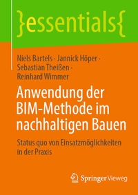 Abbildung von: Anwendung der BIM-Methode im nachhaltigen Bauen - Springer Vieweg